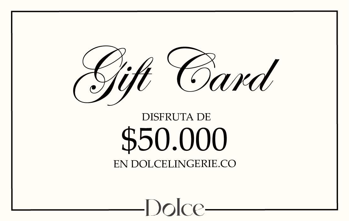 Tarjeta de Regalo Dolce