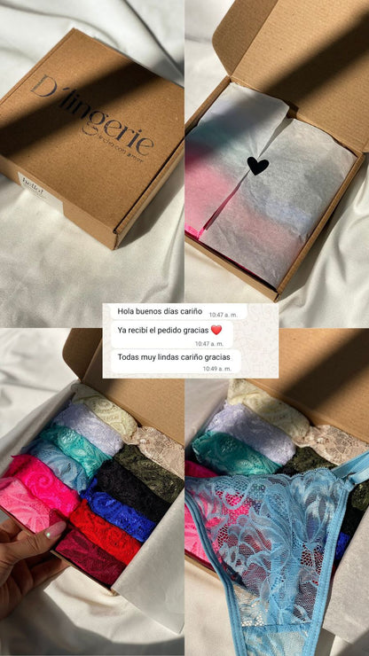 Pack de Tanga Brasilera