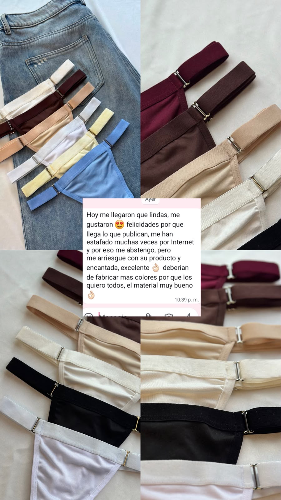 Pack Brasilera En Polilycra Premium